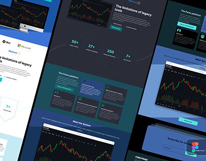 SaaS Landing page by econev