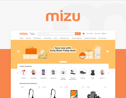 Mizu Website ReDesign