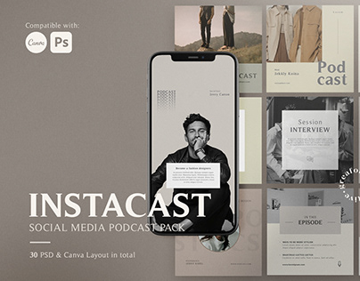 INSTACAST | Social Media Pack
