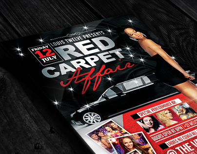Red Carpet #3 | Flyer Template