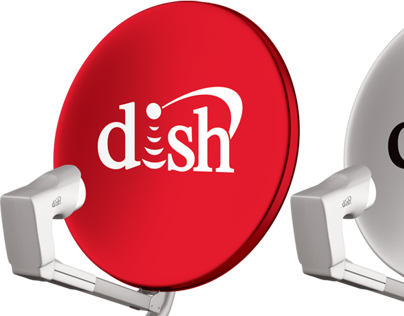 3d Satellite Antenna illustration for Dish Mexico
