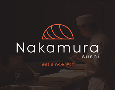 Nakamura Sushi Menu Design