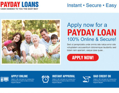 Best converting payday loan landing page design 2013