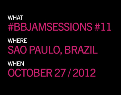 BlackBerry Jam Sessions Latin America Event, São Paulo