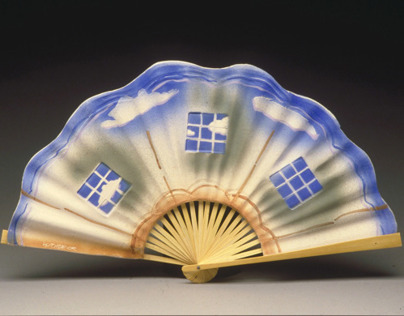 Porcelain Chinese Fan
