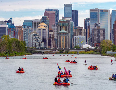 Raft Rentals at the Paddle Station in Calgary