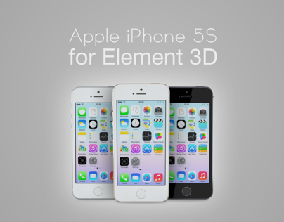 Apple iPhone 5S for Element 3D