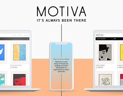 MOTIVA UX/UI Website