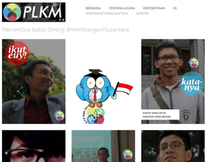 PLKM_UPI 2013 : Website