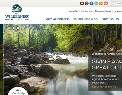 The Wilderness Society - Website Refresh