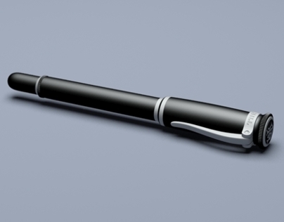 Alfred Dunhill – Sentryman Pen  | 3D Modeling