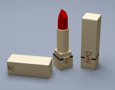 YSL Lipstick | 3D Modeling