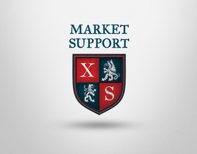 XS MARKET SUPPORT logotype and more