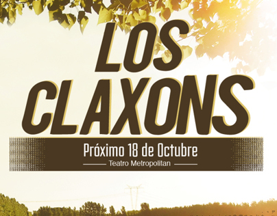 Los Claxons Poster
