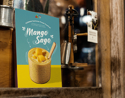 Mango Sago Stall Poster