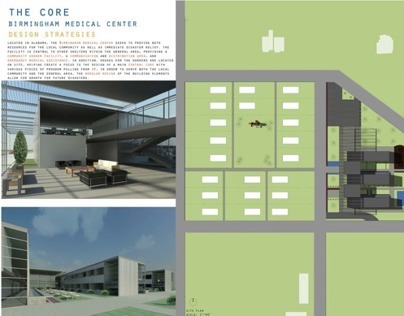 Birmingham Medical Center Site and Building Design