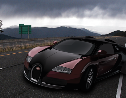 Bugatti Veyron Highway