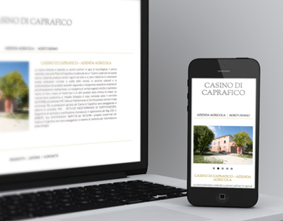 Casino di Caprafico - Responsive Website