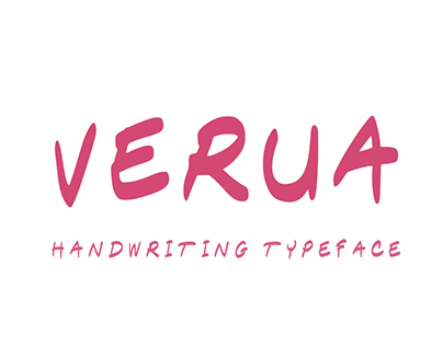Verua Typeface