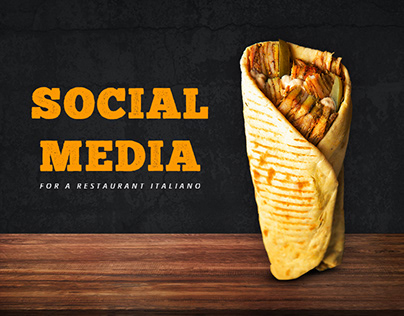 Social Media for a restaurant Italiano