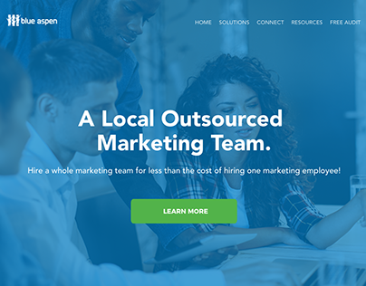 Blue Aspen Marketing Website