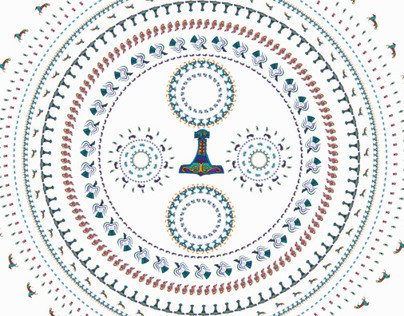 Viking Mandala design