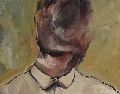 Self portrait, head