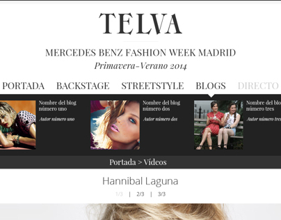 Telva's Madrid Fashion Week special