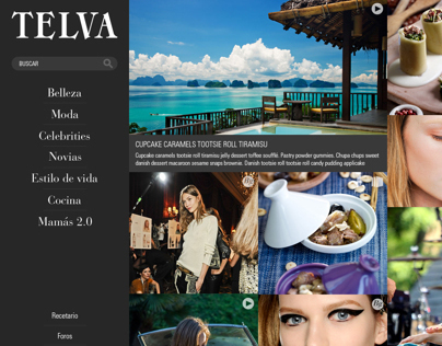 Telva.com redesign proposal