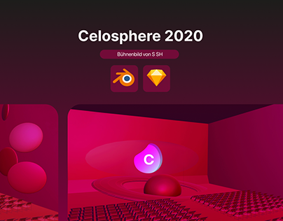 Projekts Celosphere 2020 / Bühnenbild von S SH