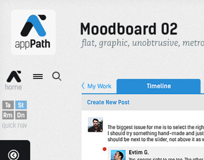 appPath moodboard