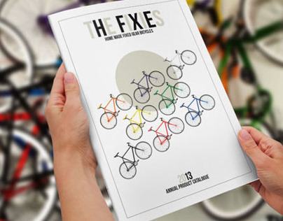 THE FIXIES. InDesign Product catalogue template.