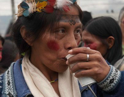 Marcha de Mujeres Amazónicas por la vida