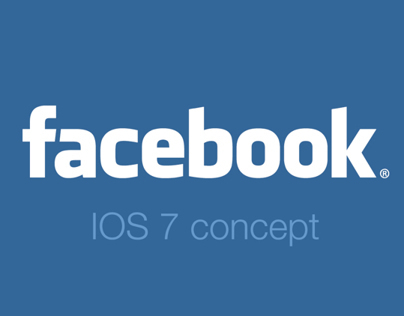 Facebook IOS 7 concept