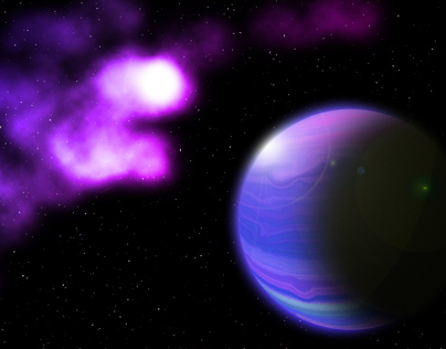 Planet and Nebula