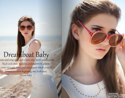 Dream Boat Baby for Fashion Weekly Magazine