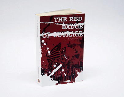 Red Badge of Courage Book Cover and Collateral