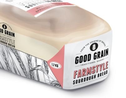 "Good Grain" Bread packaging: Student Goldpack 2013