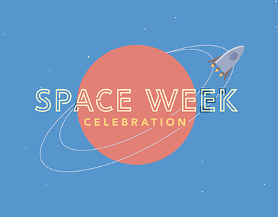 IMAS Space Week Celebration Marketing Collateral