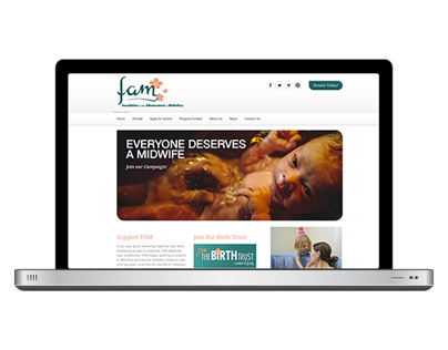 FAM Website Design