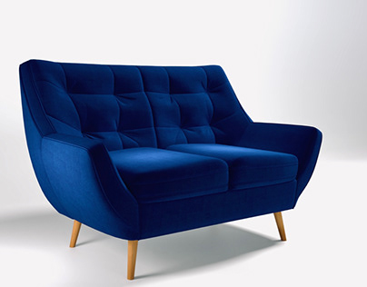Sofa blue