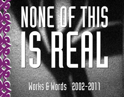Lyrois: None of This is Real 2011 [Book Design]