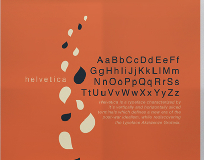 Typography Poster  /  Helvetica