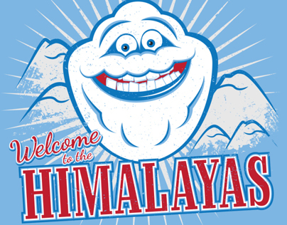 "Welcome to the Himalayas!"