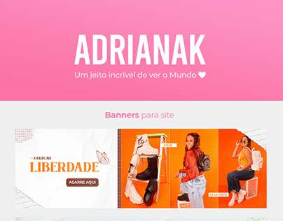 Banners, Stories e Blogposts | AdrianaK