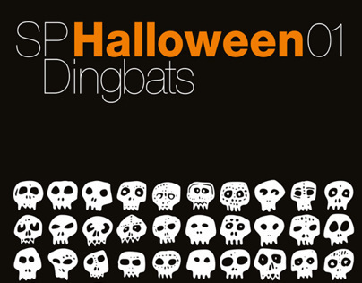 SP Halloween, Dingbat fonts