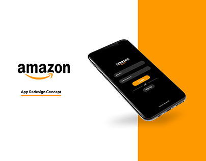 Amazon App Redesign | Dark Mode