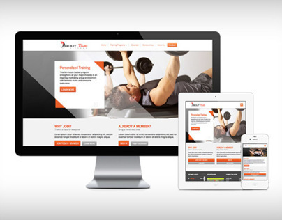 About Time Fitness Mobile-Optimized Web