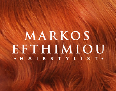 Markos Efthimiou - Hairstylist
