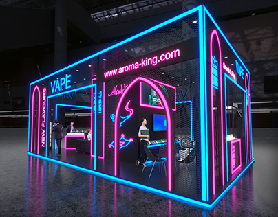 Aroma King at World Vape Show Dubai 2022